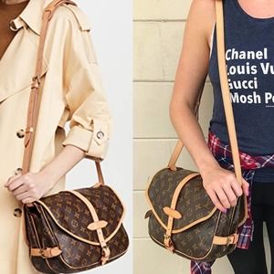 💎✨LIKE NEW✨💎  LOUIS VUITTON Monogram Saumur 30